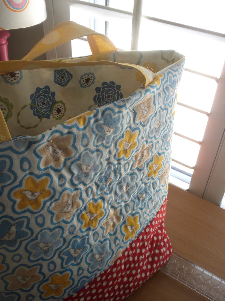 Quilted Tote Bag Tutorial