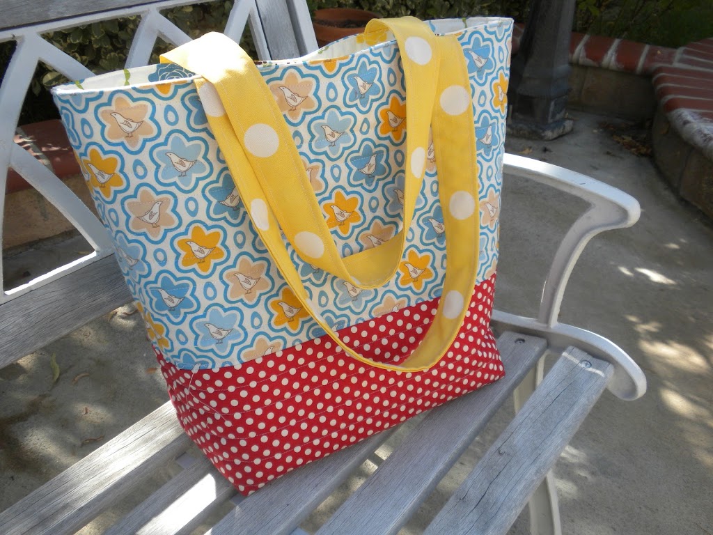 Quilted Tote Bag Tutorial