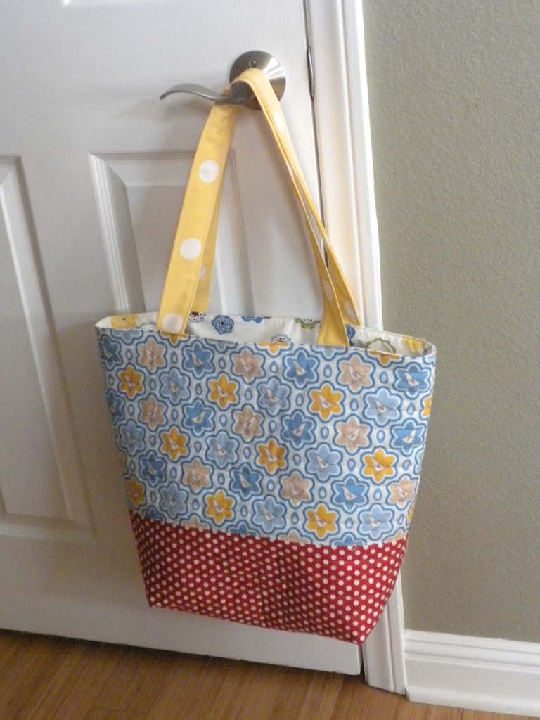 Quilted Tote Bag Tutorial