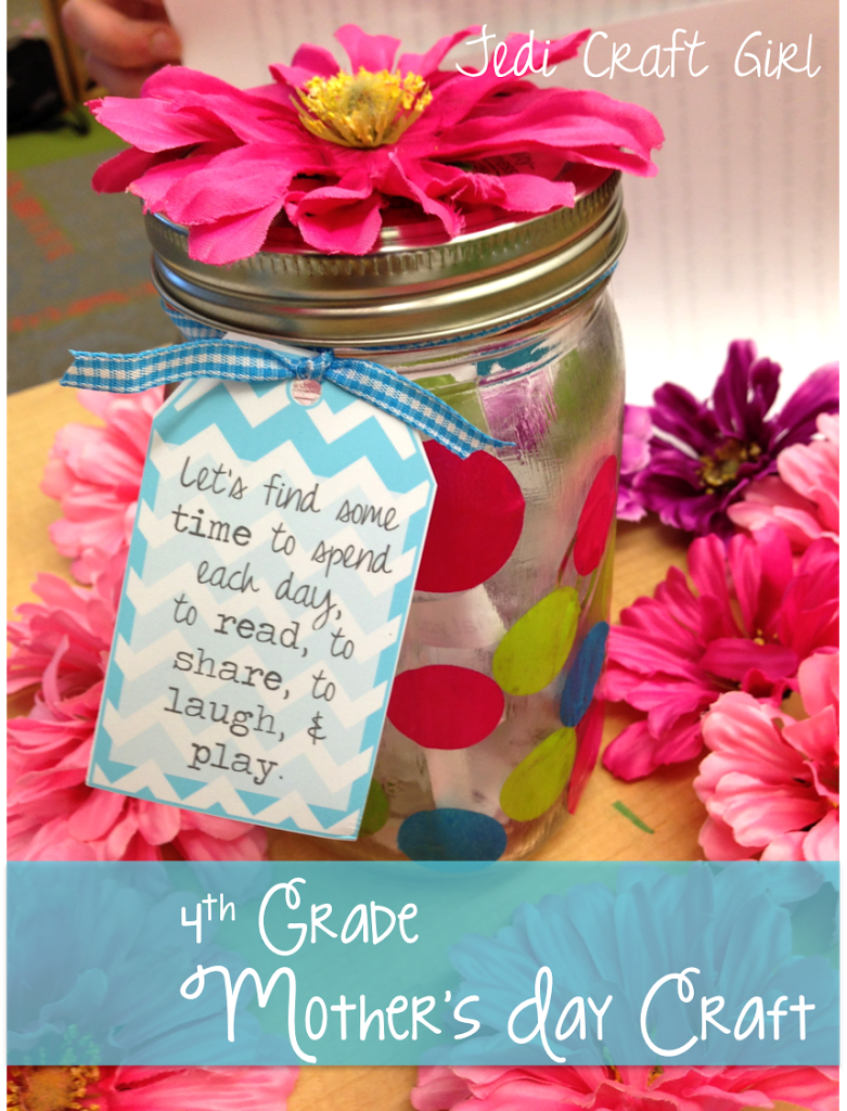 mason jar mother's day craft