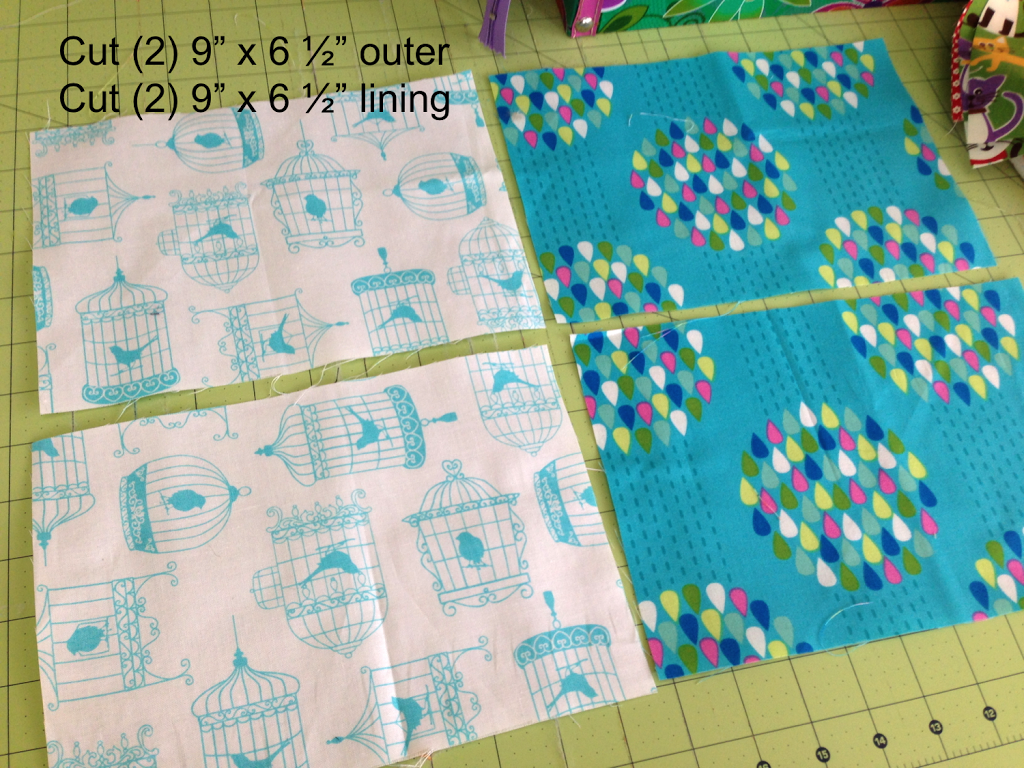 Cute Small Zipper Bag Tutorial ~