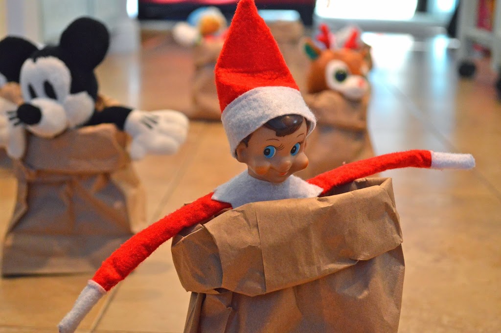 Elf Potato Sack Race