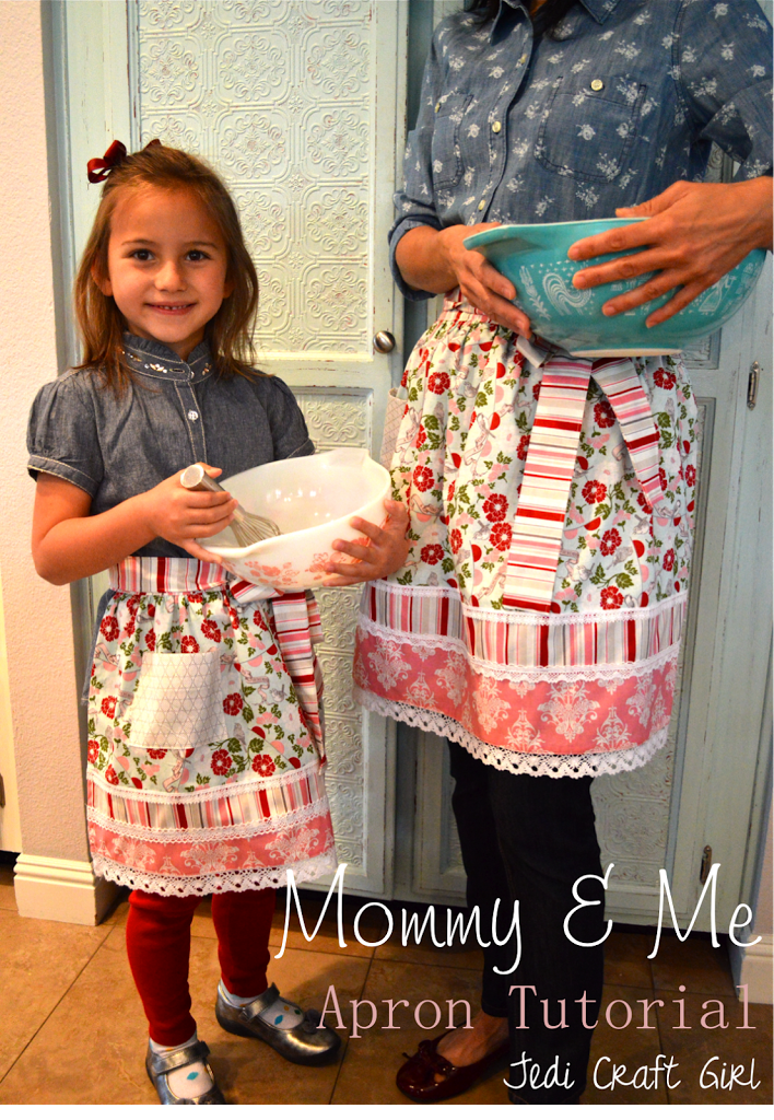 Mommy and Me Aprons, Matching Apron Set