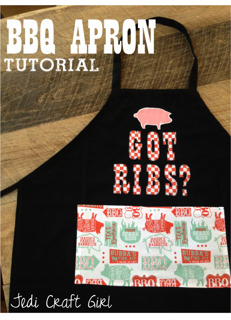 BBQ apron tutorial