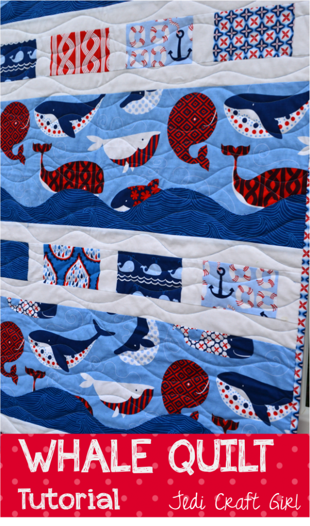 whale quilt tutorial