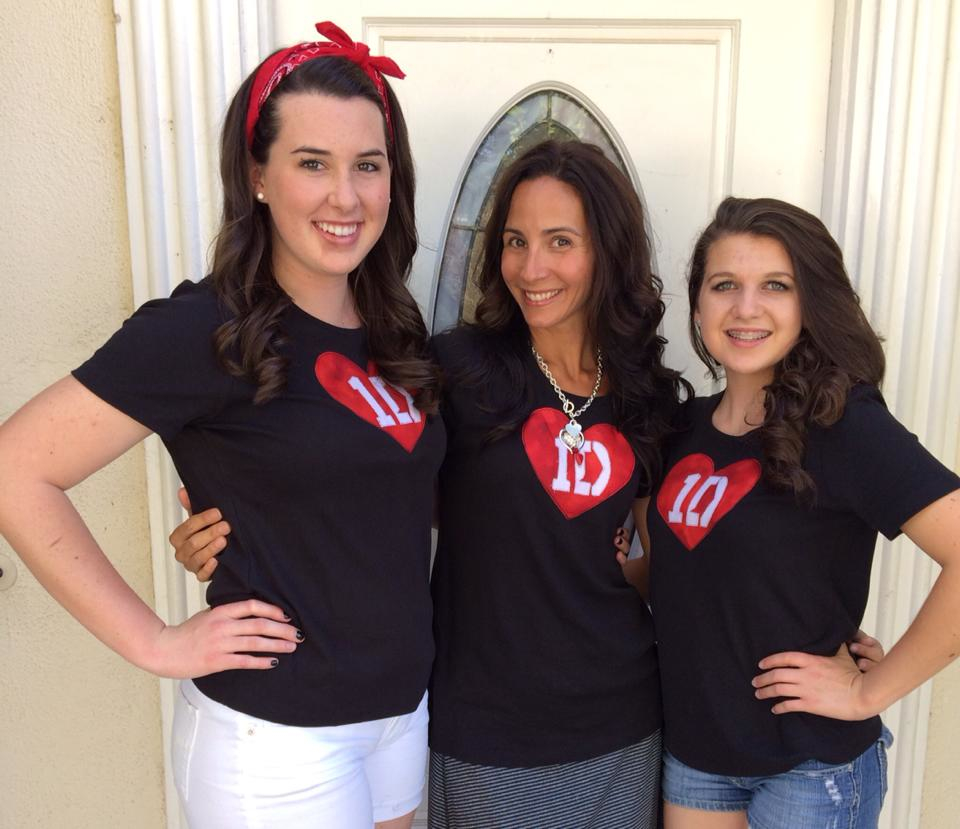 DIY one direction concert t-shirt 2