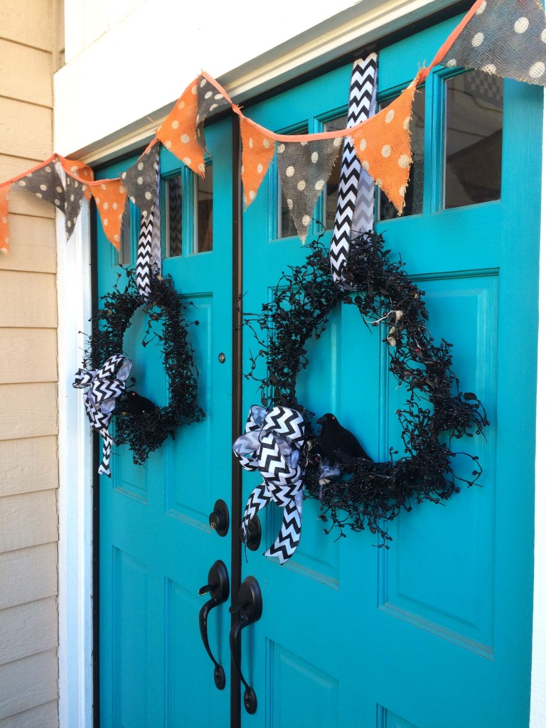 Halloween wreath 3