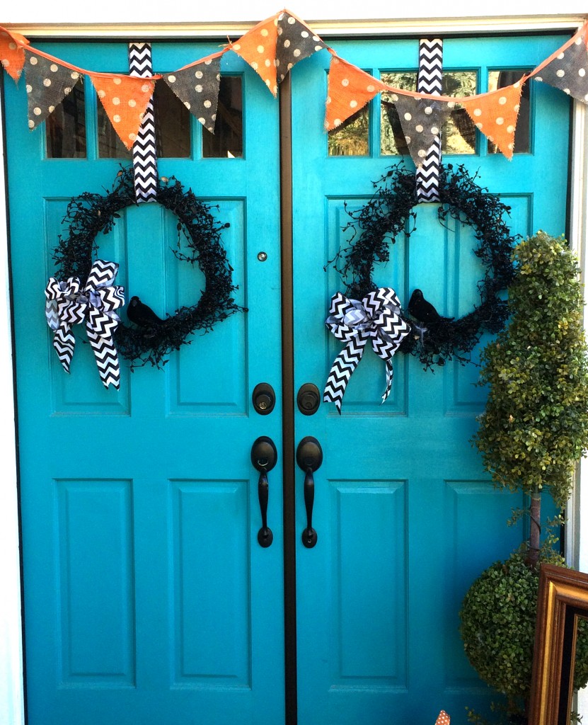 Halloween wreath 4