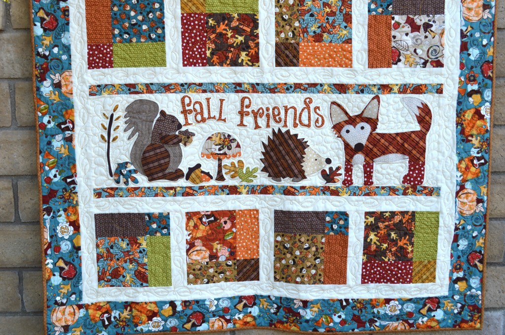 Fall Friends Applique Quilt