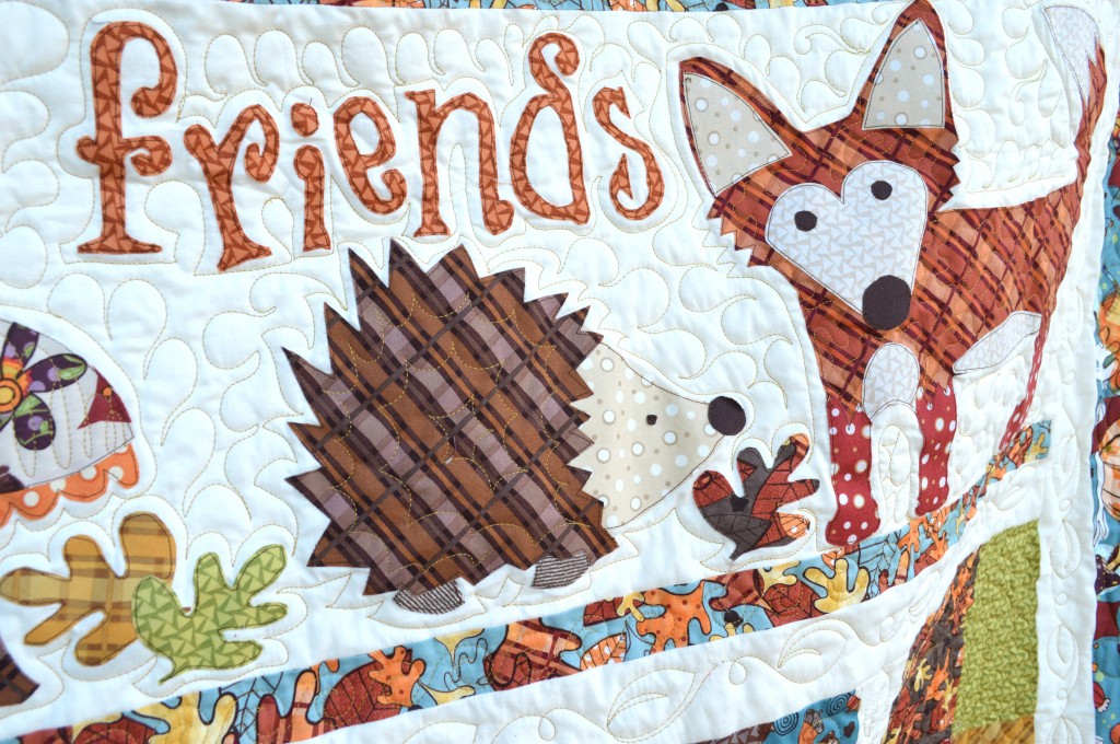 Fall Friends Applique Quilt_1