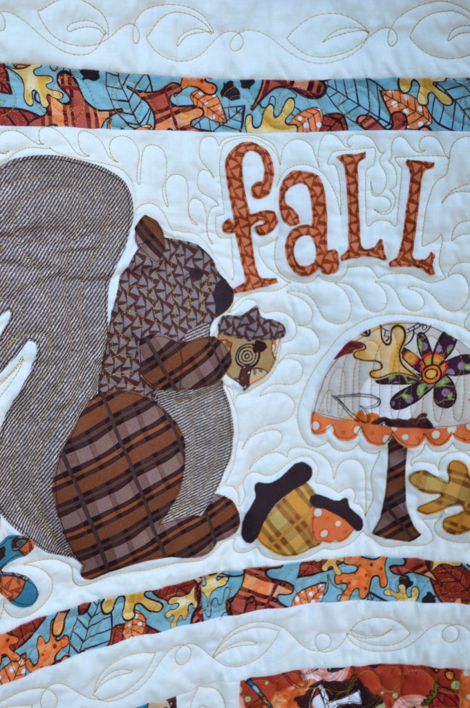 Fall Friends Applique Quilt_2