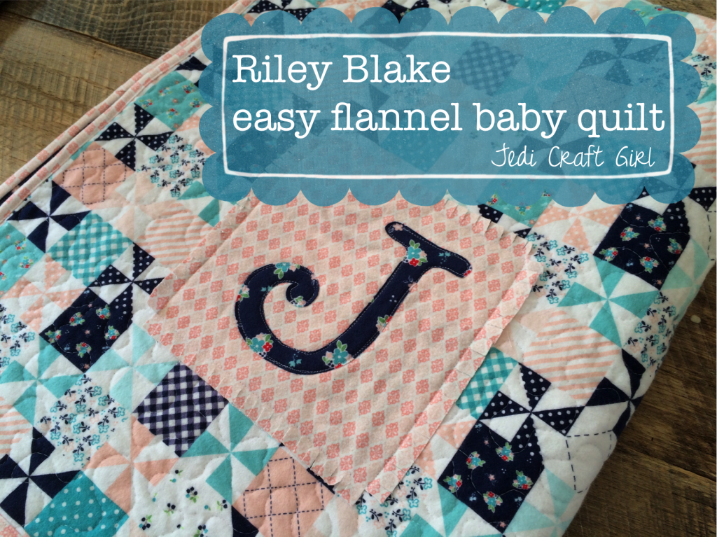 flannel baby quilt