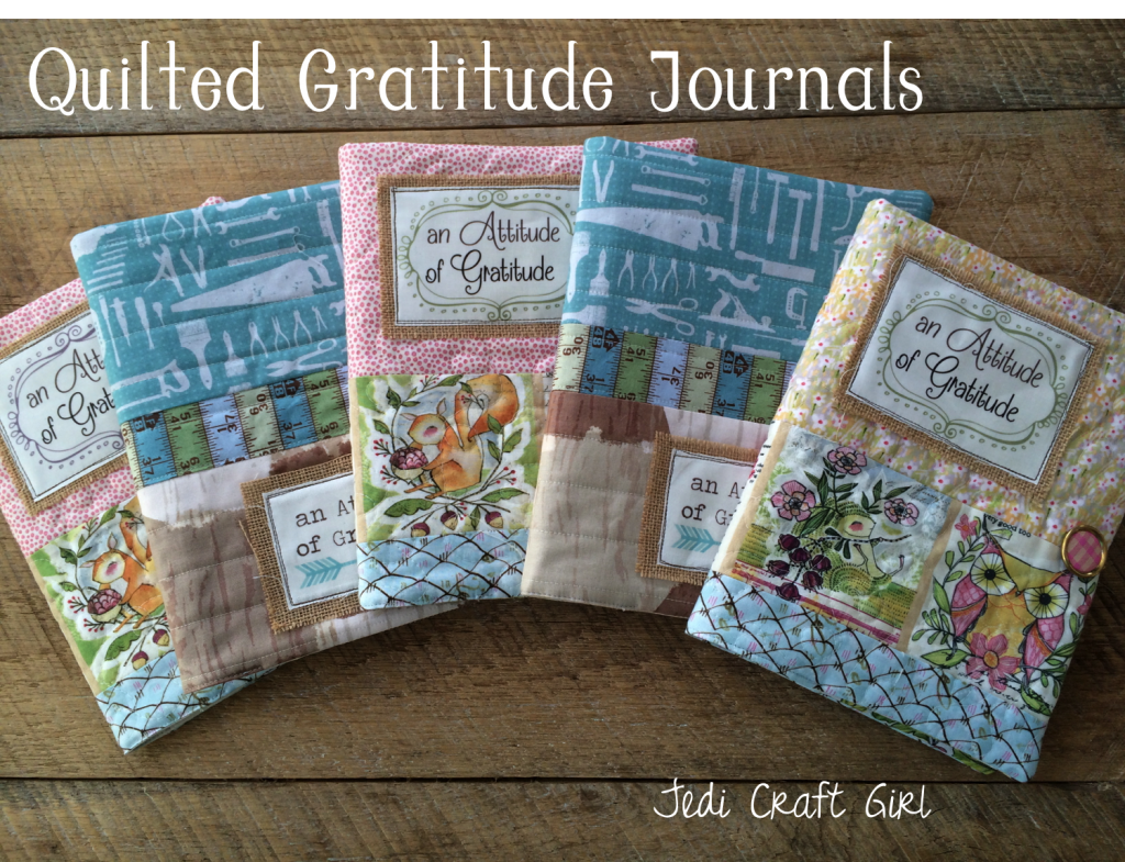 quilted gratitude journal tutorial