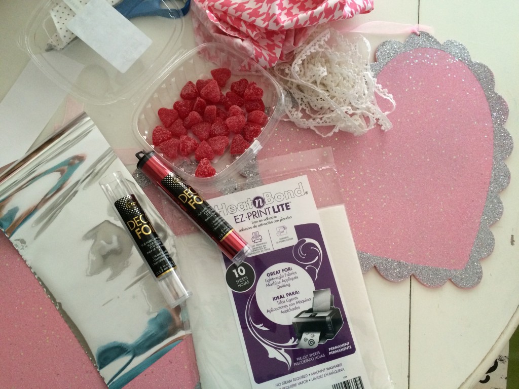 foil valentine craft