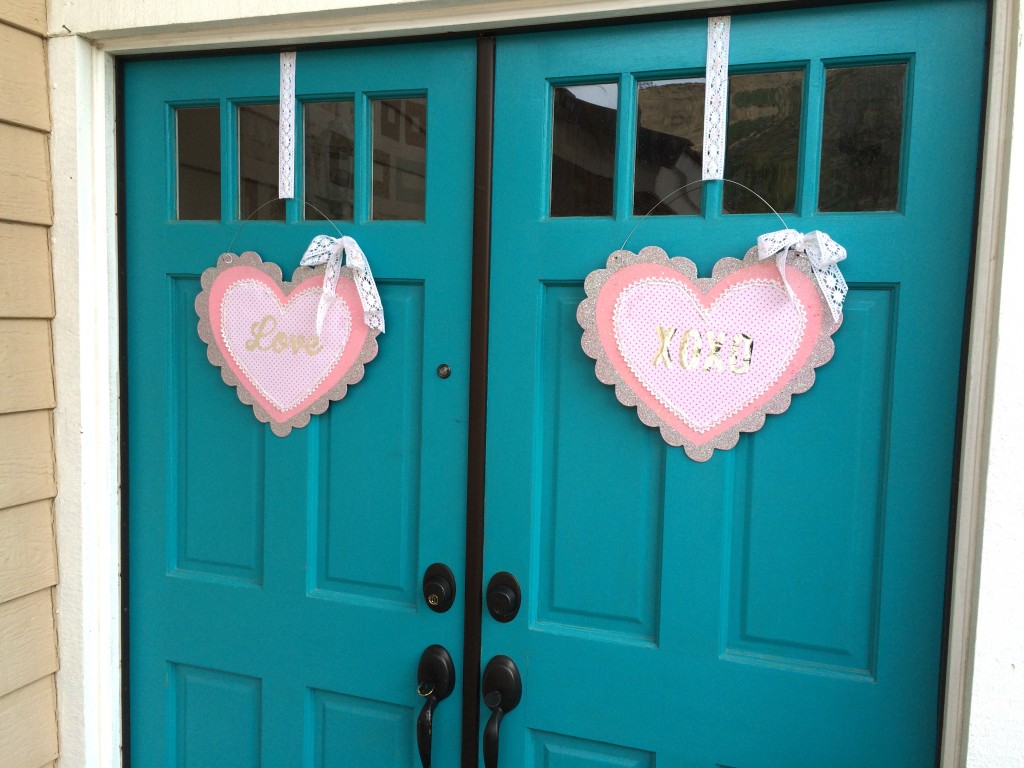 foil valentine craft 3