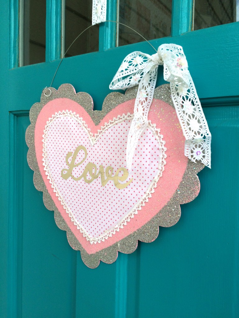 foil valentine craft 4