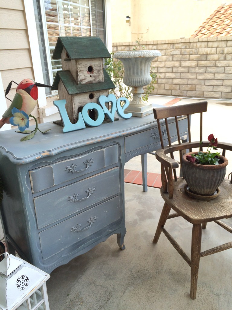 repurposed desk diy