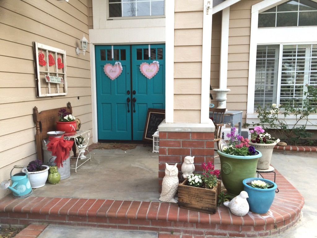 valentine front porch 2