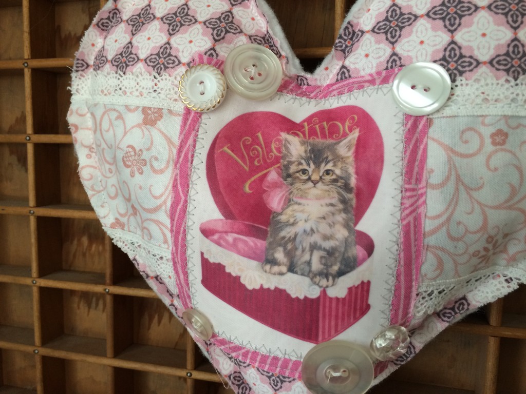 vintage valentine cat 39