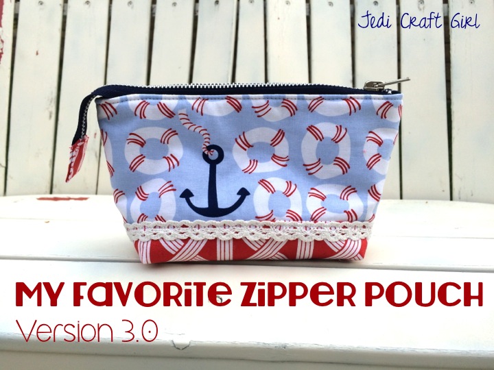 anchor zipper pouch