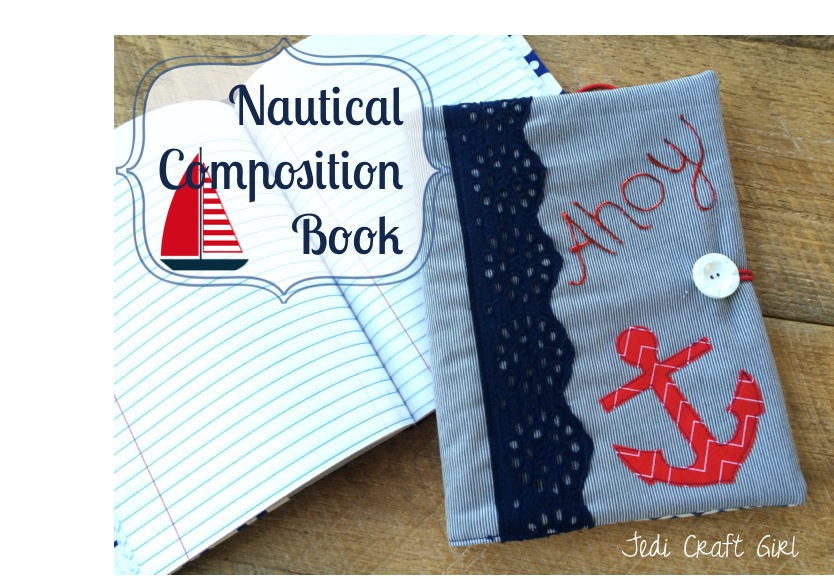 nautical anchor composition book tutorial