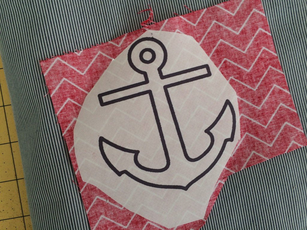 nautical composition book applique