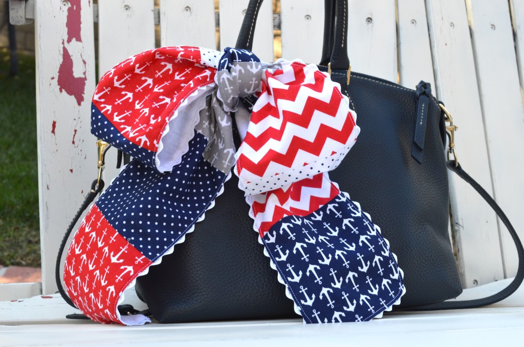 10 Scarfs - Purse ideas  purses, scarf on bag, scarf tying