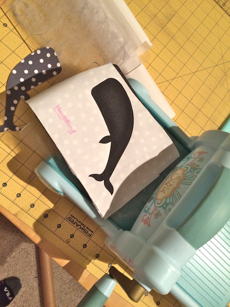 sizzix whale bookmark 3