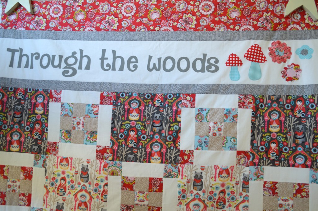 through the woods quilt 3