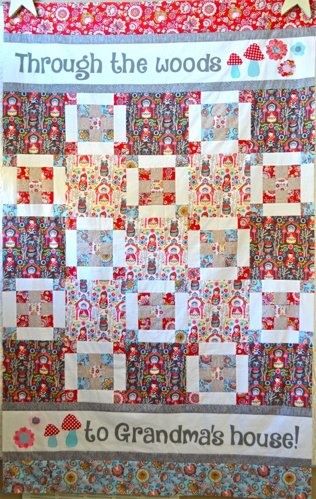 through the woods quilt