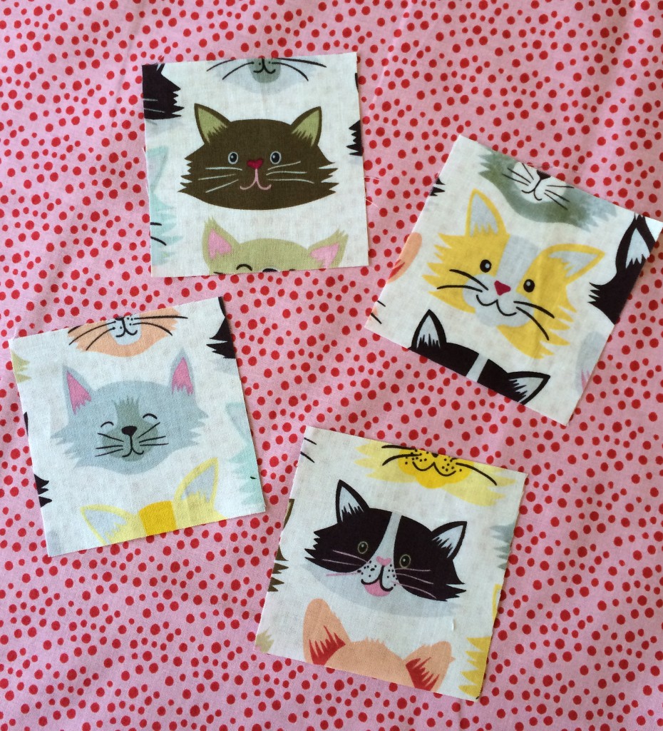 kitty quilter mini quilt 2