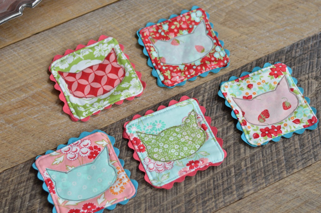 cat coasters sizzix. 3