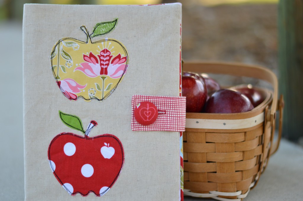 apple applique composition book 3