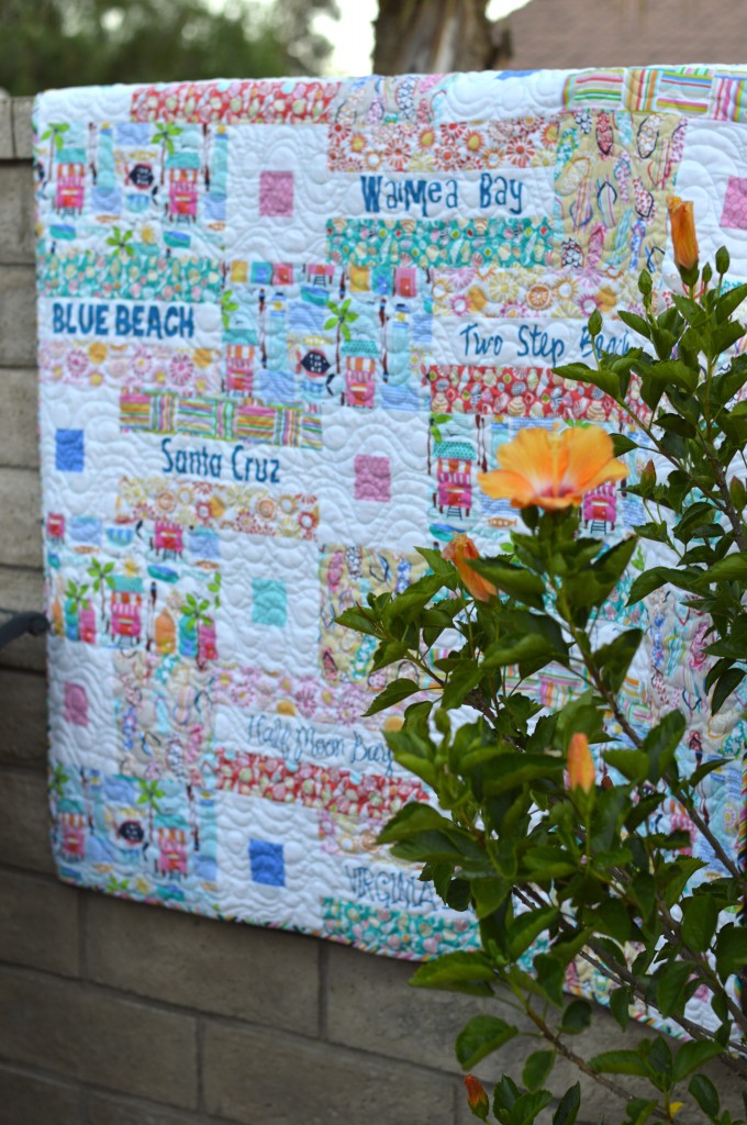 my favorite beach quilt blend fabrics 104