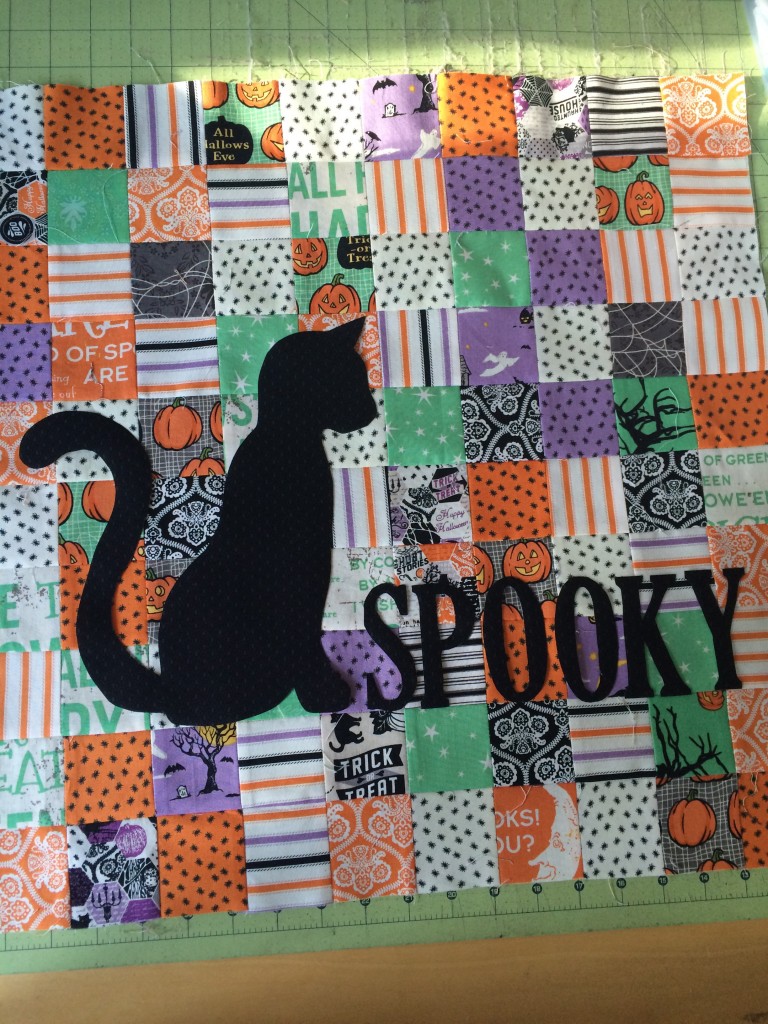 spooky mini quilt 3