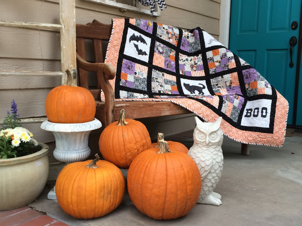 happy haunting halloween quilt 21