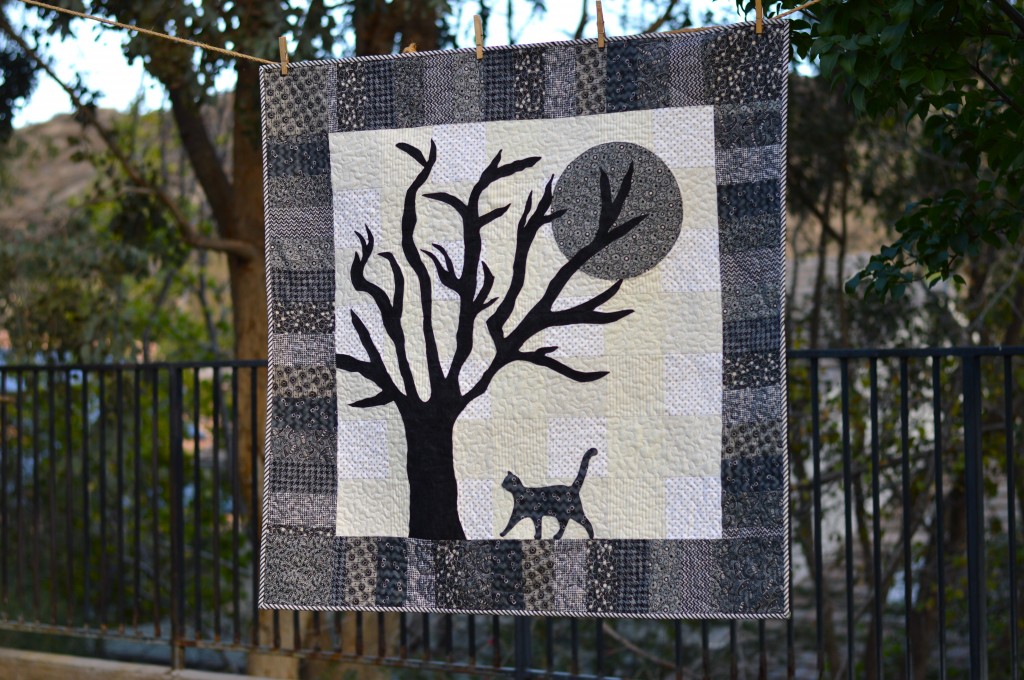 spooky halloween quilt 9