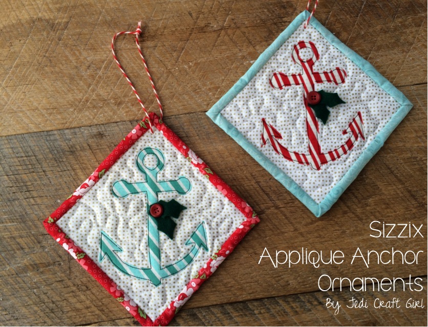 sizzix anchor ornaments