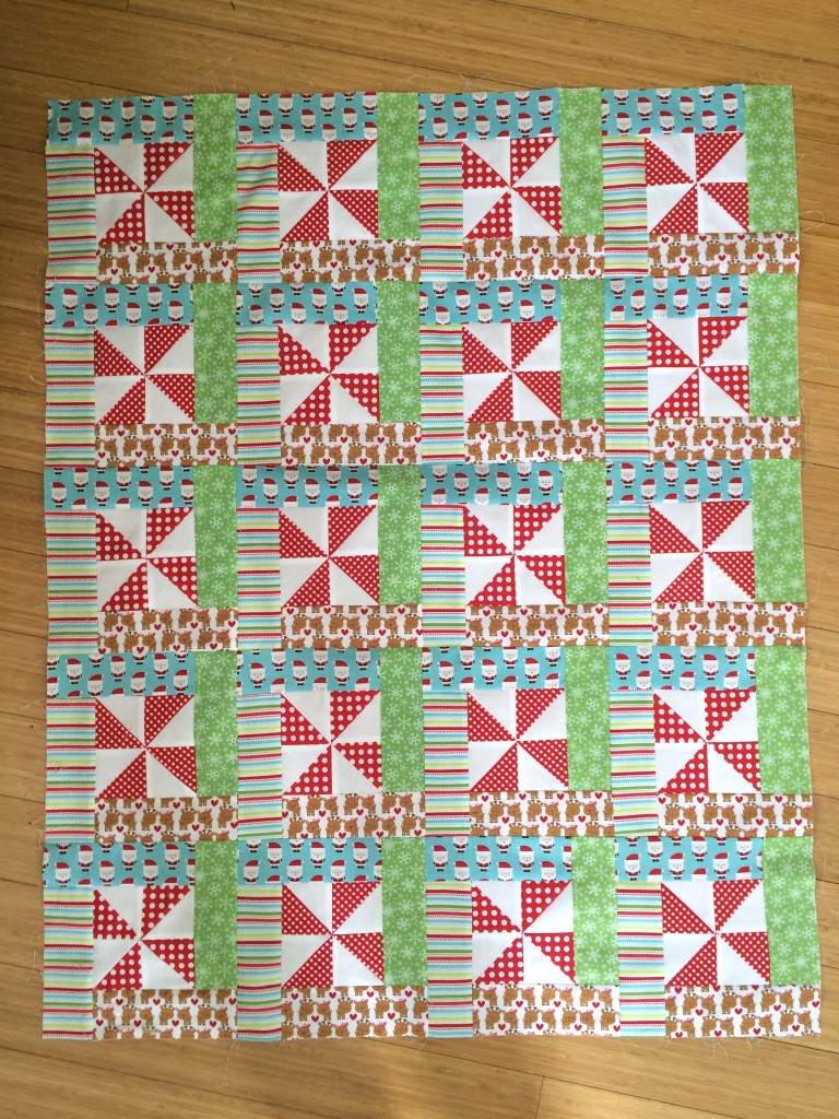 christmas elf quilt 25