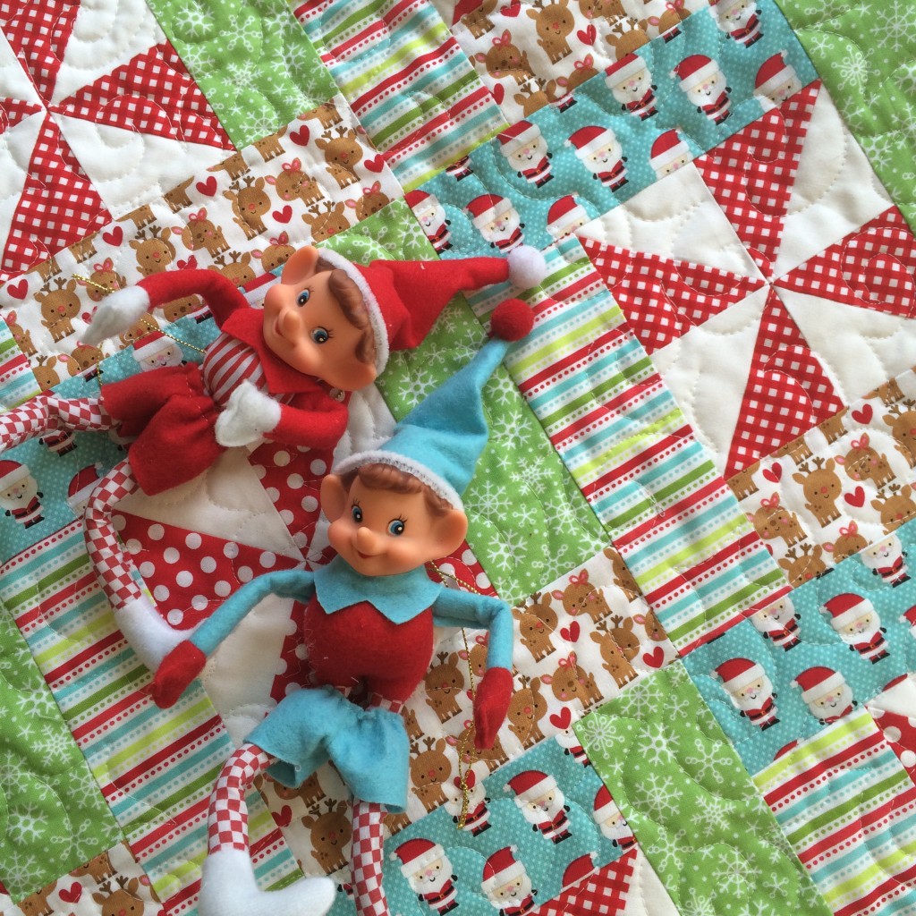 christmas elf quilt 26