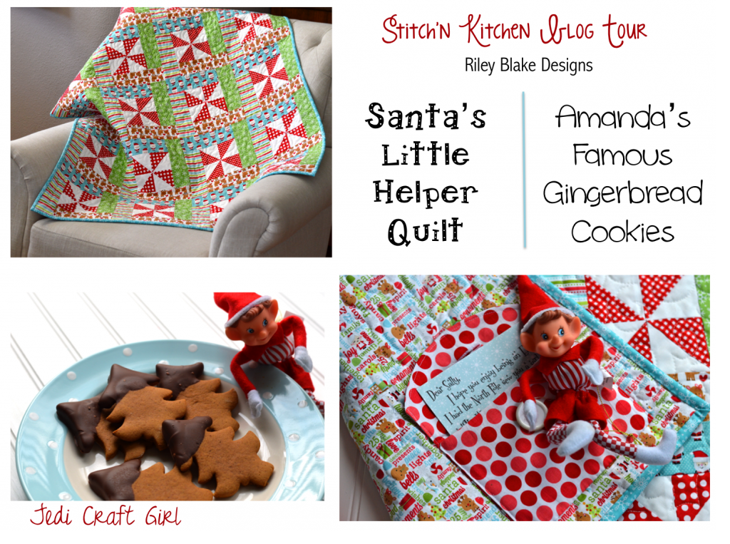 santa's little helper quilt pattern