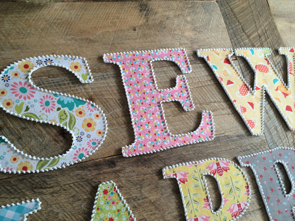 fabric letters 14