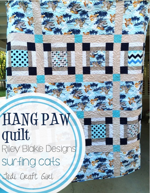 hang paw quilt