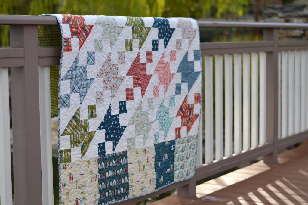 Toddler Quilt - Baby Quilt - Kawaii Owls Quilt Panel by Riley