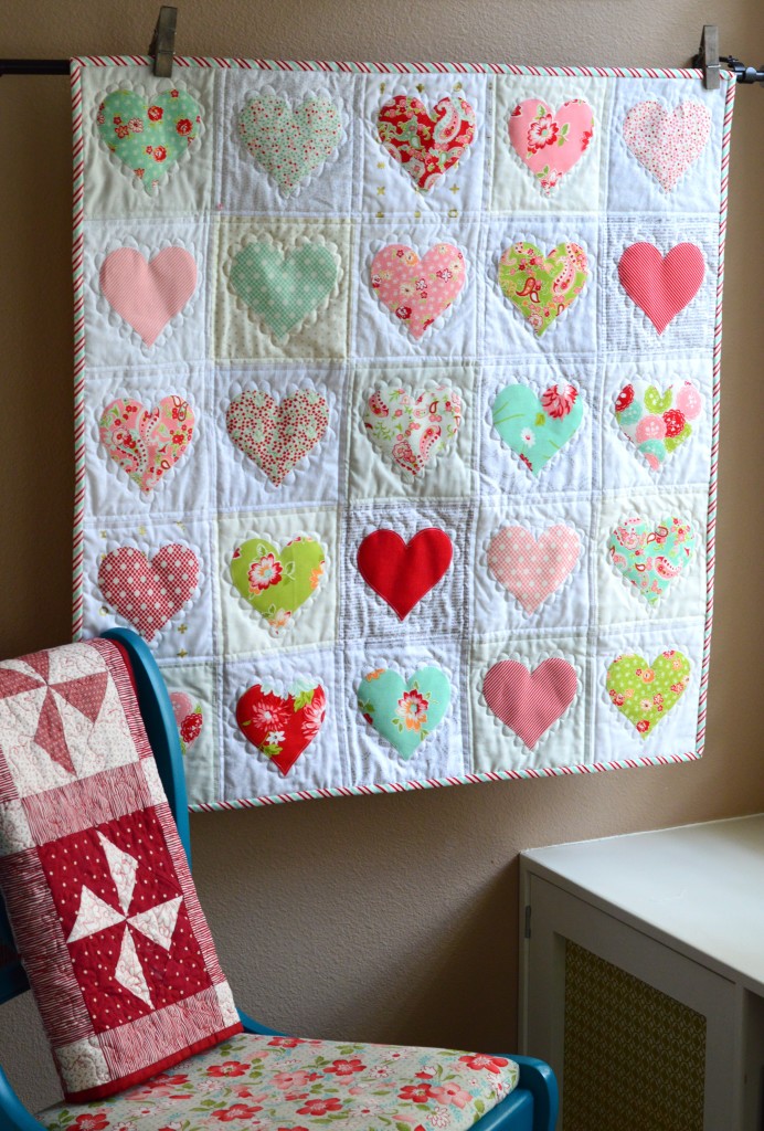 sizzix heart quilt 3