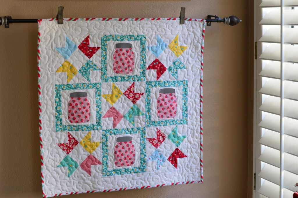 strawberry jam quilt. 26