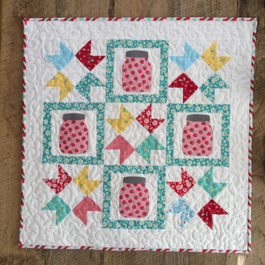 strawberry jam quilt. 7