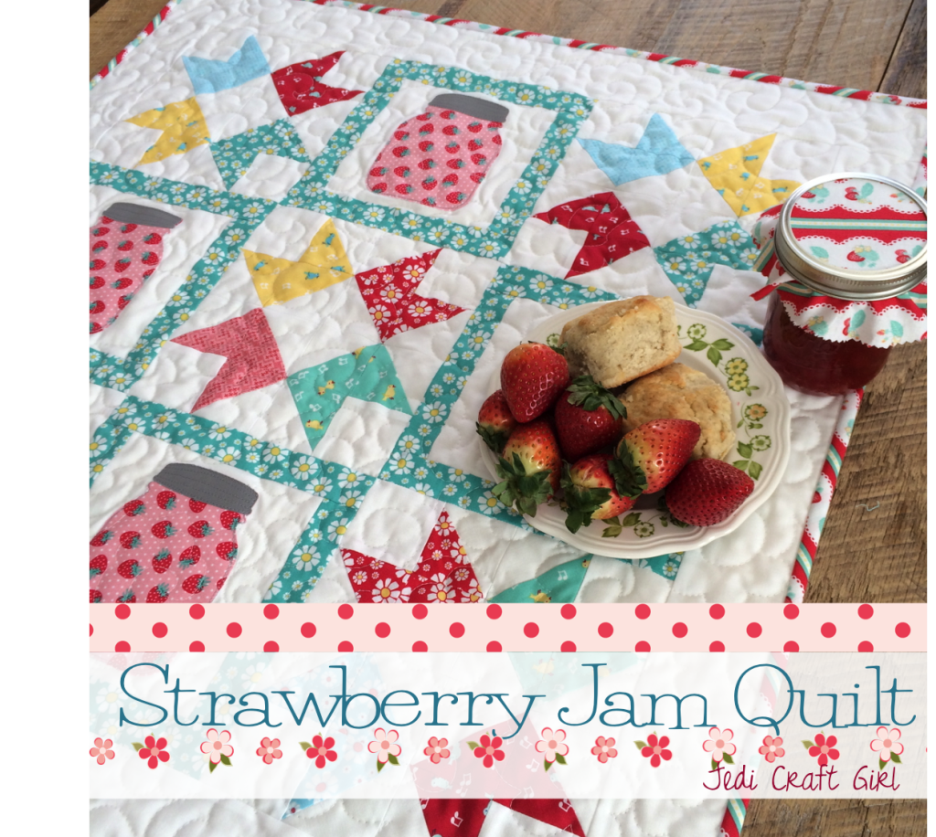 strawberry jam quilt. 9