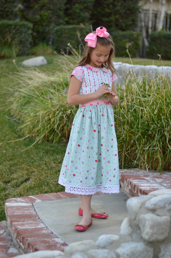 milk sugar flower dress