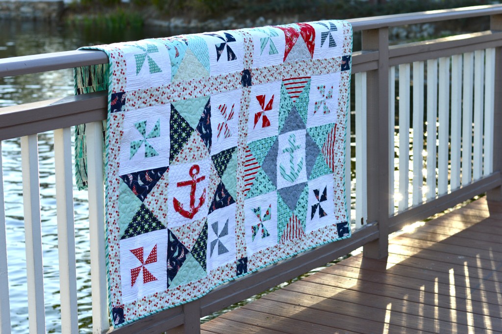 sail away with me quilt 2